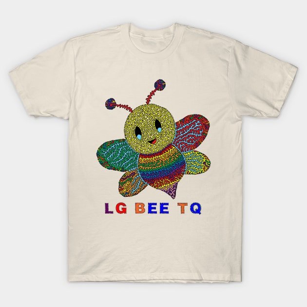 LG BEE TQ T-Shirt by NightserFineArts